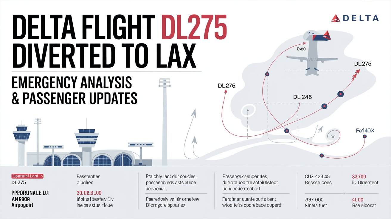 delta flight dl275 diverted lax