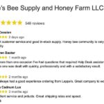 Lappe's Bee Supply and Honey Farm LLC Reviews